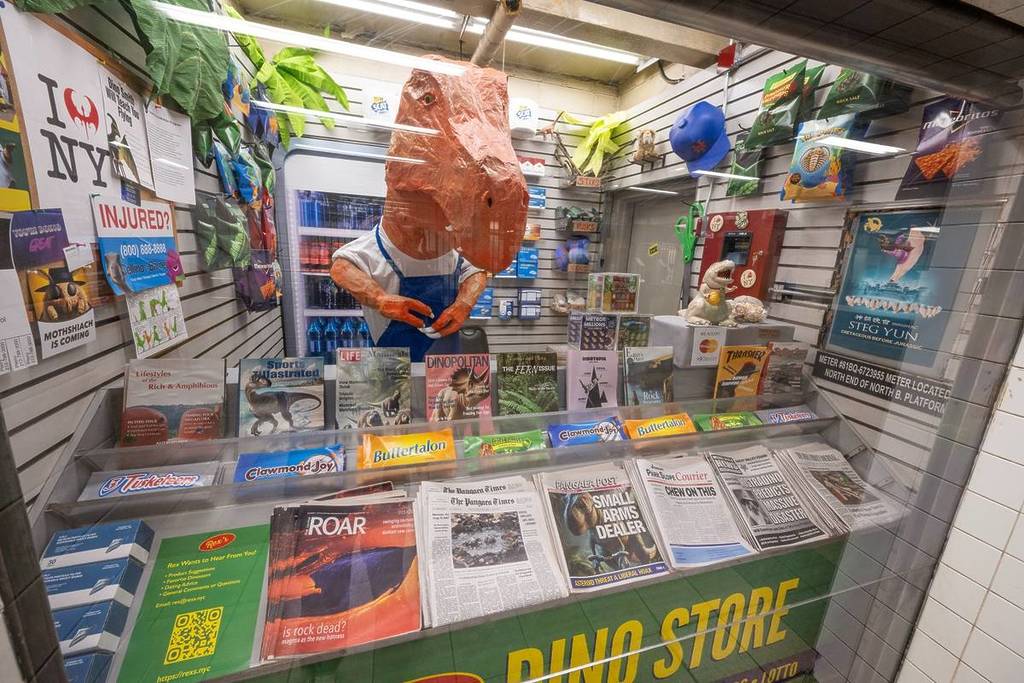 Pop up – Rex’s Dino store
